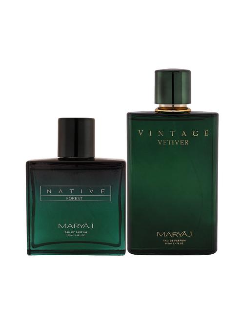 maryaj native clouds edp 100ml for unisex and maryaj vintage vetiver edp 100ml for unisex + 2 parfum testers free - 17121017 - Very Small Image - 1