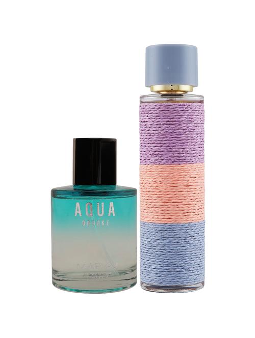 maryaj aqua brooke edp perfume 100ml for women and maryaj deuce femme edp perfume 100ml for women+ 2 parfum testers free - 17121174 - Very Small Image - 1