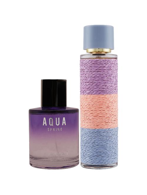 maryaj aqua spring edp perfume 100ml for women and maryaj deuce femme edp perfume 100ml for women+ 2 parfum testers free - 17121175 - Very Small Image - 1