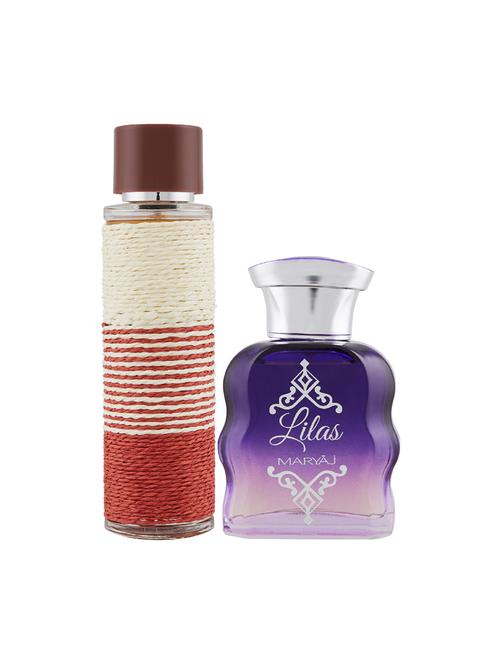 maryaj deuce homme edp spicy woody perfume 100ml for men and maryaj lilas edp perfume 100ml for women + 2 parfum testers free - 17121699 - Very Small Image - 1