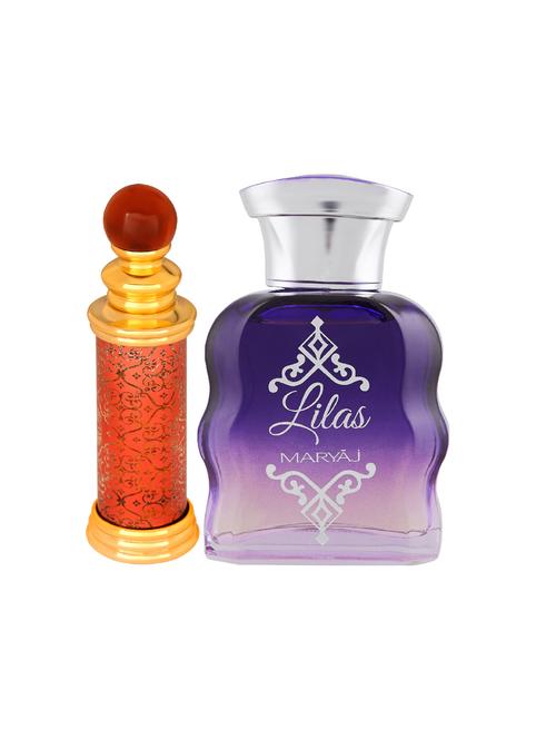 ajmal classic oud cp oudh alcohol-free attar 10ml for unisex and maryaj lilas edp 100ml for women + 2 parfum testers free - 17121755 - Very Small Image - 1