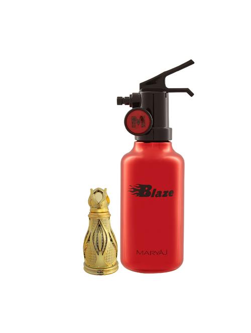 ajmal khofooq cp oudhy alcohol-free attar 18ml for unisex and maryaj blaze edp 100ml for men + 2 parfum testers free - 17121814 - Very Small Image - 1