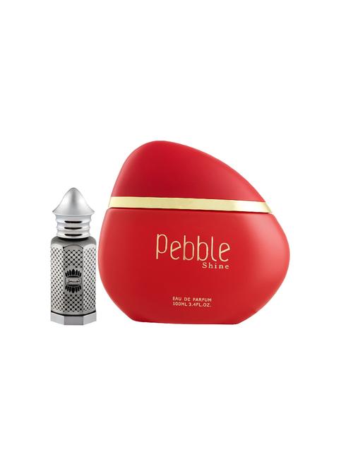 ajmal asher cp alcohol-free attar 12ml for unisex and maryaj pebble shine edp 100ml for women + 2 parfum testers free - 17121839 - Very Small Image - 1