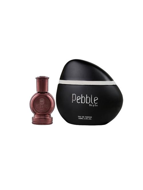 ajmal tempest cp alcohol-free attar 12ml for unisex and maryaj pebble style edp 100ml for men + 2 parfum testers free - 17121851 - Very Small Image - 1
