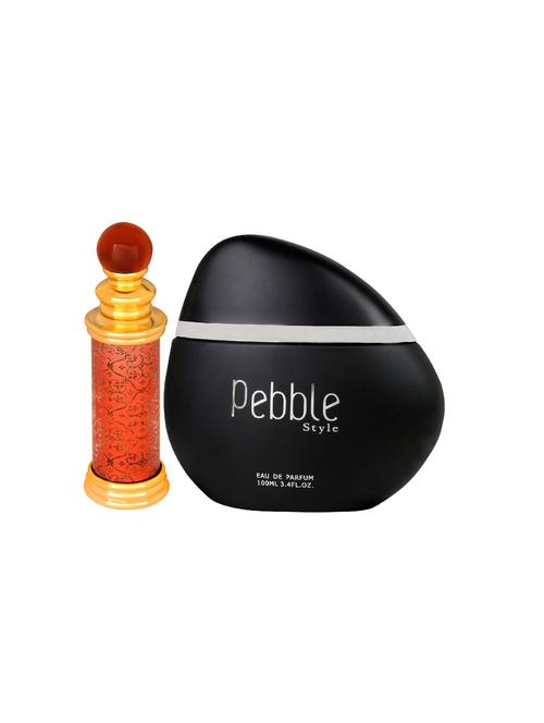 ajmal classic oud cp oudh 10ml for unisex and maryaj pebble style edp 100ml for men + 2 parfum testers free - 17121864 - Very Small Image - 1