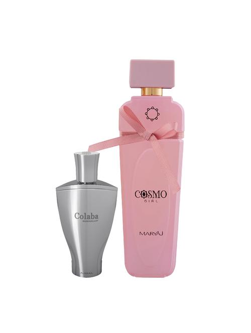 ajmal colaba mukhallat cp 14ml for unisex and maryaj cosmo girl edp 100ml for women + 2 parfum testers free - 17121884 - Very Small Image - 1