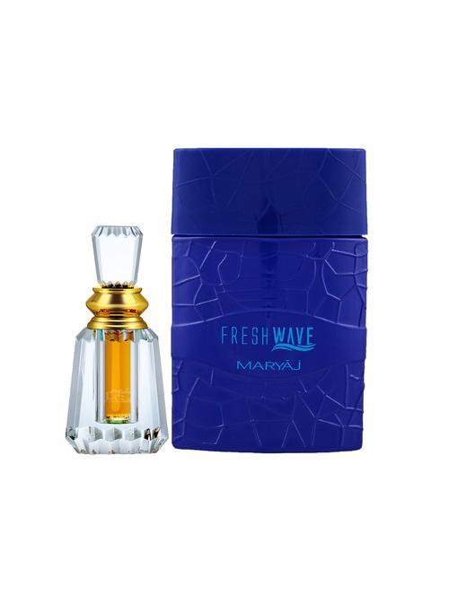 ajmal oudh mukhallat cp oudhy 6ml for unisex and maryaj fresh wave edp 100ml for men + 2 parfum testers free - 17121902 - Very Small Image - 1
