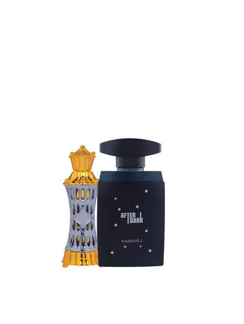 ajmal mizyaan cp musky alcohol-free attar 14ml for unisex and maryaj after dark edp 100ml for men + 2 parfum testers free - 17122014 - Very Small Image - 1