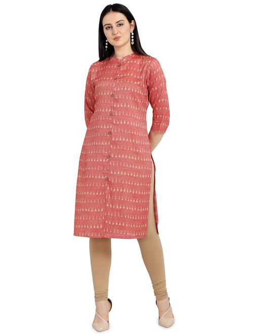 ikat straight kurta - 17122643 - Very Small Image - 1