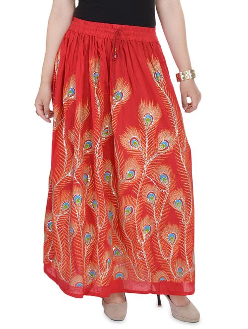 embellished a-line skirt - 17123841 - Very Small Image - 1