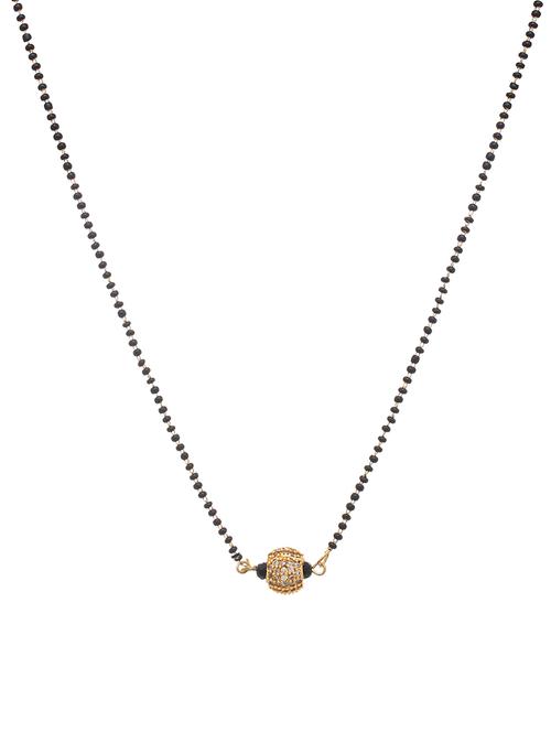 gold metal mangalsutra - 17124964 - Very Small Image - 1
