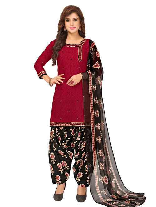 printed salwar suit set - 17128015 - Very Small Image - 1