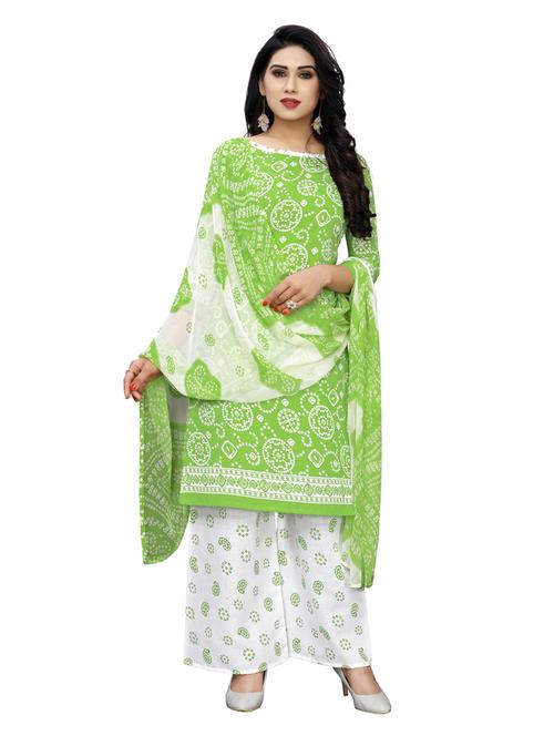 tie & dye salwar suit set - 17128028 - Very Small Image - 1