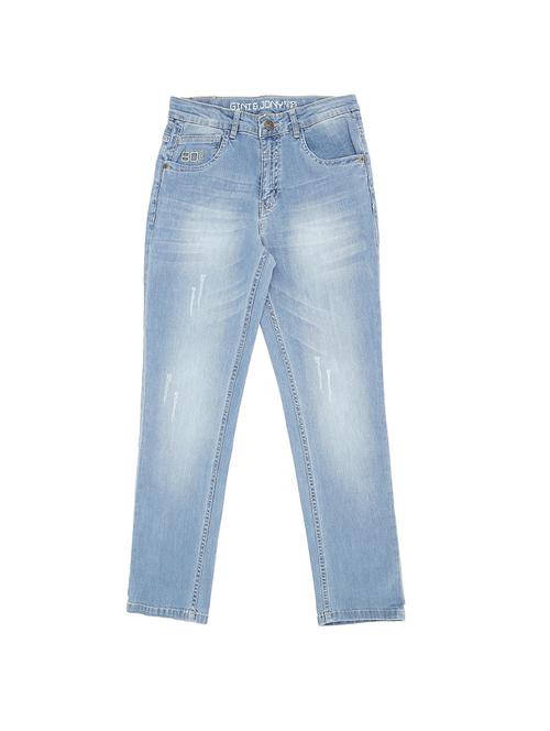 light blue denim washed jean - 17130460 - Very Small Image - 1
