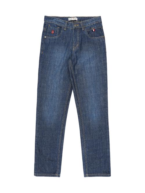 dark blue denim washed jean - 17130465 - Very Small Image - 1