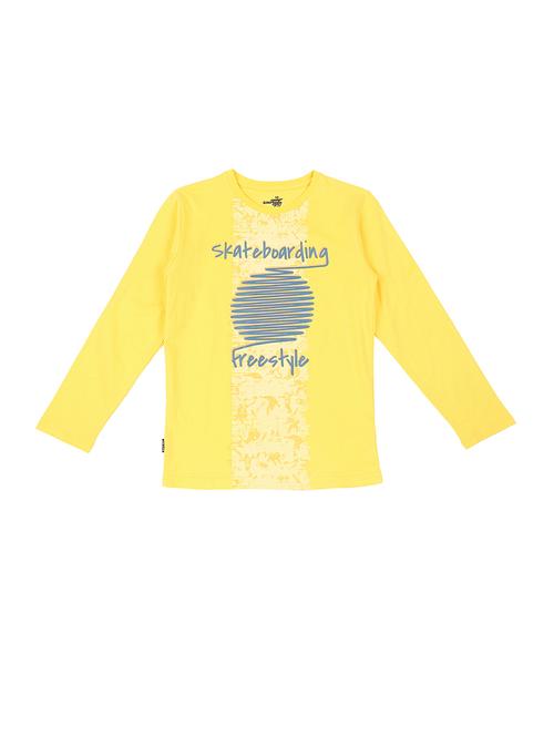 yellow cotton tshirt - 17130650 - Very Small Image - 1