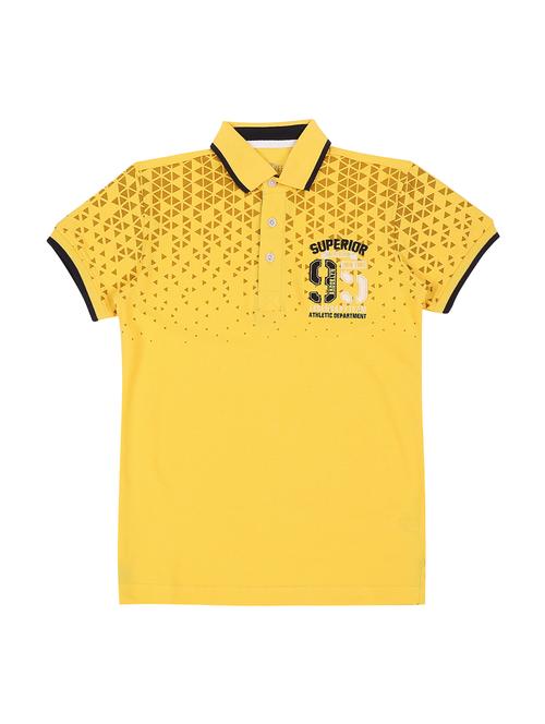 yellow cotton tshirt - 17130712 - Very Small Image - 1