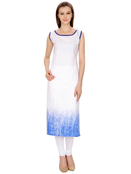 solid straight kurta - 17131279 - Very Small Image - 1