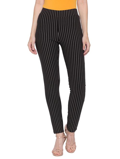 high rise striped jegging - 17136618 - Very Small Image - 1