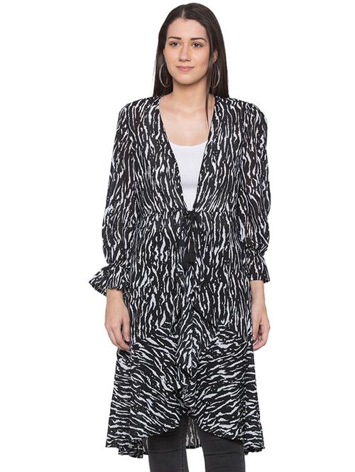 animal print regular shrug - 17136634 - Very Small Image - 1