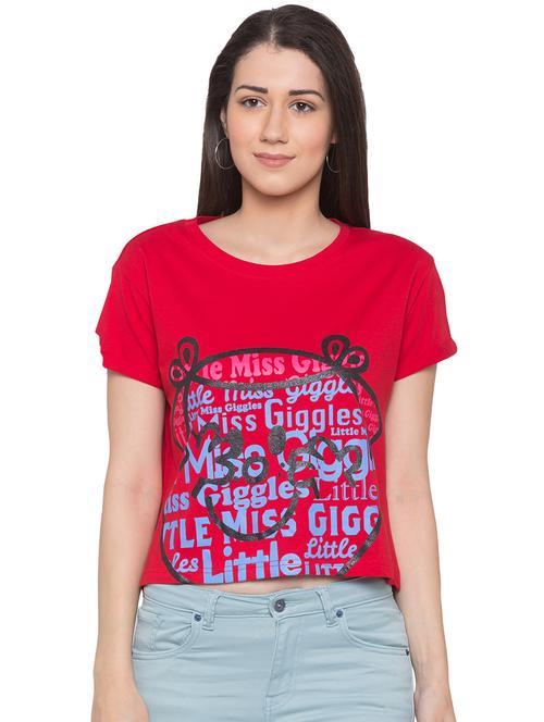quirky print tee - 17136669 - Very Small Image - 1
