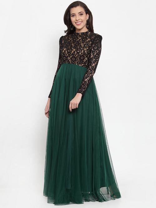 laced torso party gown - 17137296 - Very Small Image - 1