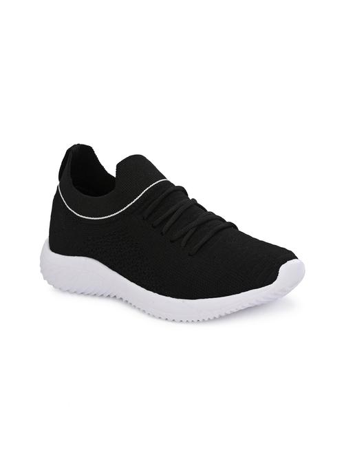 black slip on sports shoes - 17137433 - Very Small Image - 1