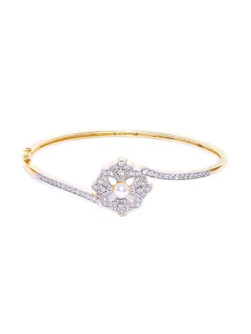 gold metal beaded bracelet - 17137458 - Very Small Image - 1