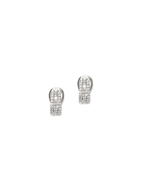 silver metal earring - 17137461 - Very Small Image - 1