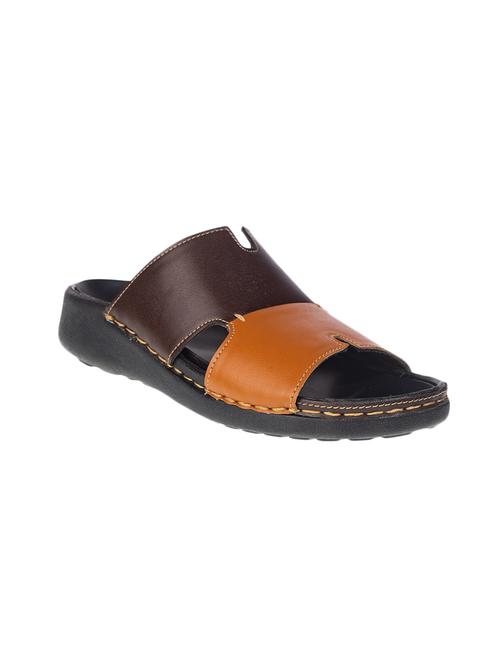 tan slip on sandals - 17139949 - Very Small Image - 1