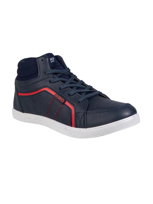 navy lace up sneakers - 17139966 - Very Small Image - 1