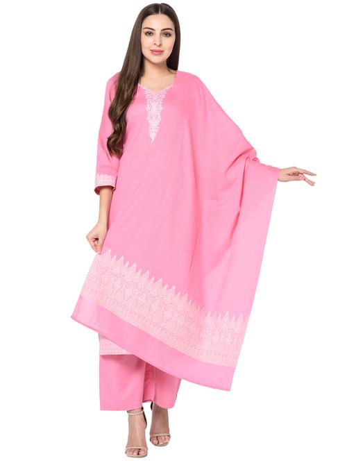 printed unstitched suit - 17142268 - Very Small Image - 1