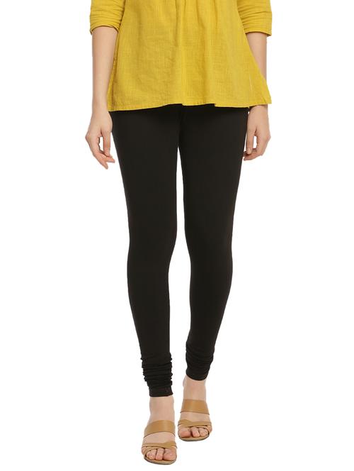 solid churidar legging - 17142302 - Very Small Image - 1