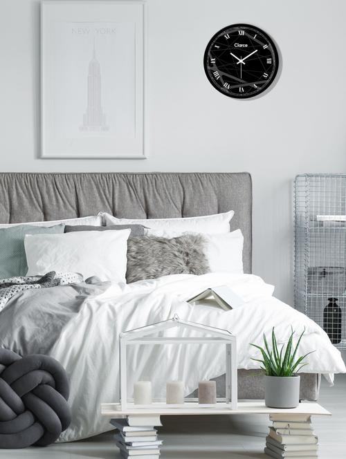 glass wall clock with 1 year warranty and 2 free aa battery - 17145974 - Very Small Image - 1