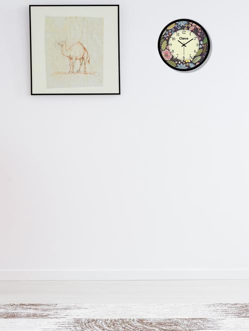 glass wall clock with 1 year warranty and 2 free aa battery - 17145996 - Very Small Image - 1