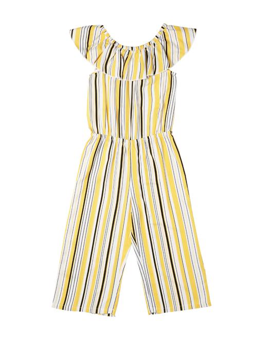 yellow viscose full length jumpsuit twin sets & jump suit - 17146170 - Very Small Image - 1