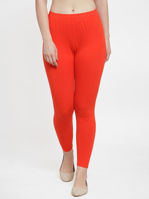 high rise solid leggings - 17146733 - Very Small Image - 1