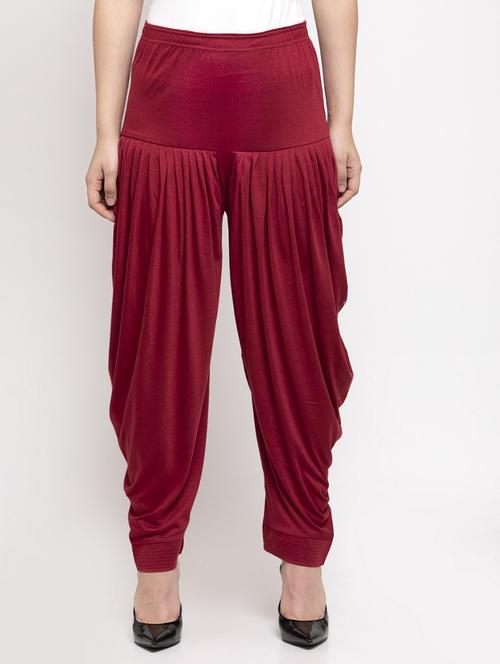 red lycra salwar salwars - 17146772 - Very Small Image - 1