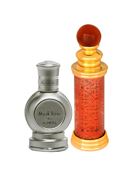 ajmal rose cp 12ml for unisex and classic oud cp oudh 10ml for unisex + 2 parfum testers free - 17146839 - Very Small Image - 1