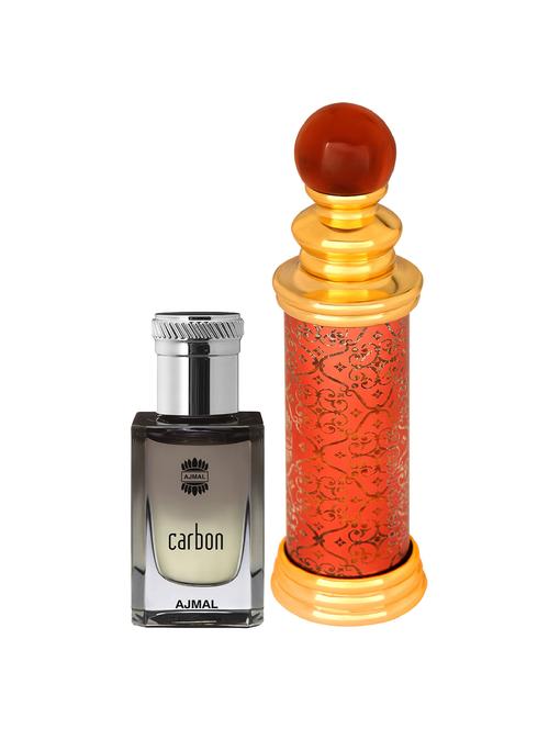 ajmal carbon cp 10ml for men and classic oud cp oudh 10ml for unisex + 2 parfum testers free - 17146844 - Very Small Image - 1