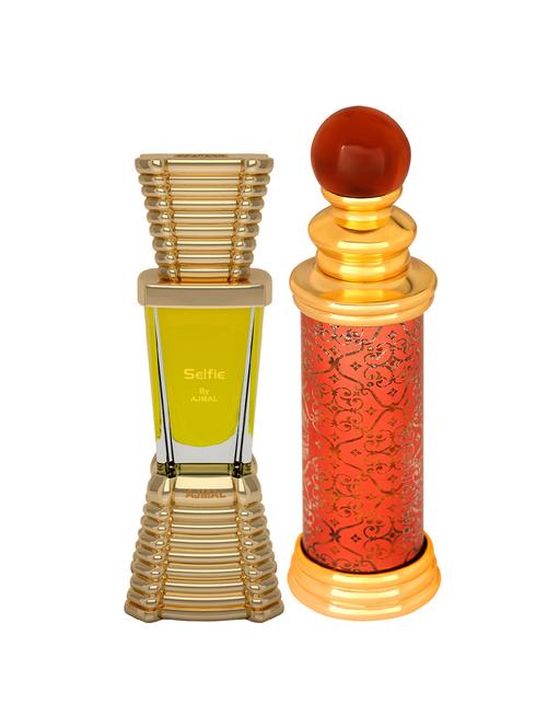 ajmal selfie cp 10ml for men and classic oud cp oudh 10ml for unisex + 2 parfum testers free - 17146846 - Very Small Image - 1
