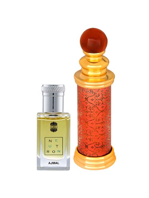 ajmal neutron cp 10ml for men and classic oud cp oudh 10ml for unisex + 2 parfum testers free - 17146847 - Very Small Image - 1