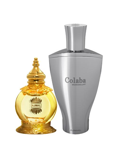 ajmal mukhallat al wafa cp 12ml for unisex and colaba mukhallat cp 14ml for unisex + 2 parfum testers free - 17146880 - Very Small Image - 1