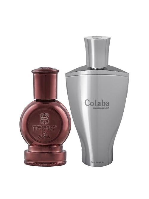 ajmal tempest cp 12ml for unisex and colaba mukhallat cp 14ml for unisex + 2 parfum testers free - 17146885 - Very Small Image - 1