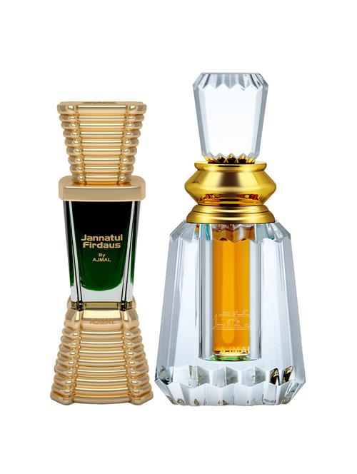 ajmal jannatul firdaus cp 10ml for unisex and oudh mukhallat cp oudhy 6ml for unisex + 2 parfum testers free - 17146963 - Very Small Image - 1