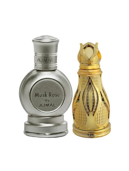 ajmal rose cp 12ml for unisex and khofooq cp oudhy 18ml for unisex + 2 parfum testers free - 17146986 - Very Small Image - 1