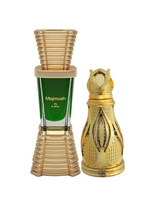 ajmal majmua cp 10ml for unisex and khofooq cp oudhy 18ml for unisex + 2 parfum testers free - 17146989 - Very Small Image - 1