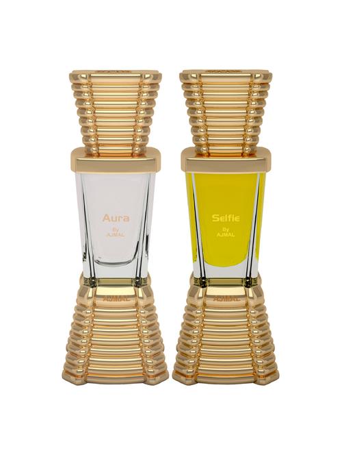 ajmal aura cp alcohol-free attar 10ml for unisex and selfie cp alcohol-free attar 10ml for men+ 2 parfum testers free - 17147051 - Very Small Image - 1