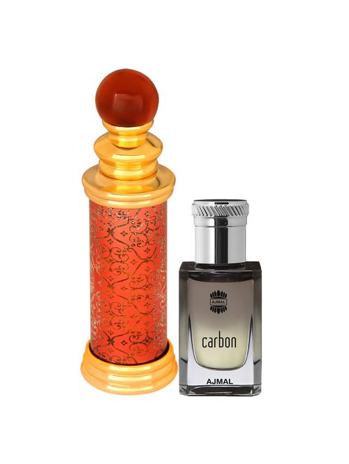 ajmal classic oud cp oudh 10ml for unisex and carbon cp 10ml for men + 2 parfum testers free - 17147107 - Very Small Image - 1