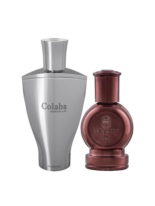 ajmal colaba mukhallat cp 14ml for unisex and tempest cp 12ml for unisex + 2 parfum testers free - 17147126 - Very Small Image - 1